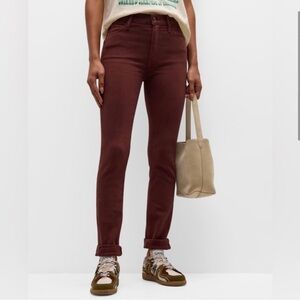 Mother NWT The Mid Rise Dazzler Skimp In Second Chance/Brown Sz.29/27/26 Preppy